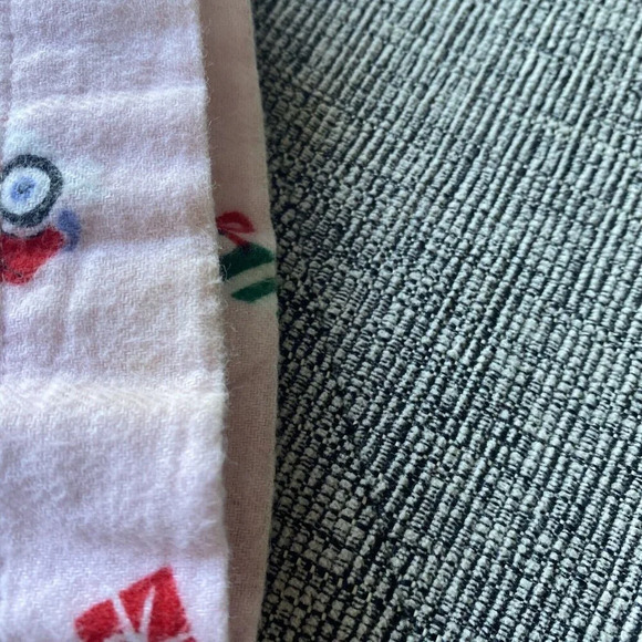 J Crew XL Flannel Pajama Pants Pink Red Car Christmas Tree - Picture 7 of 8